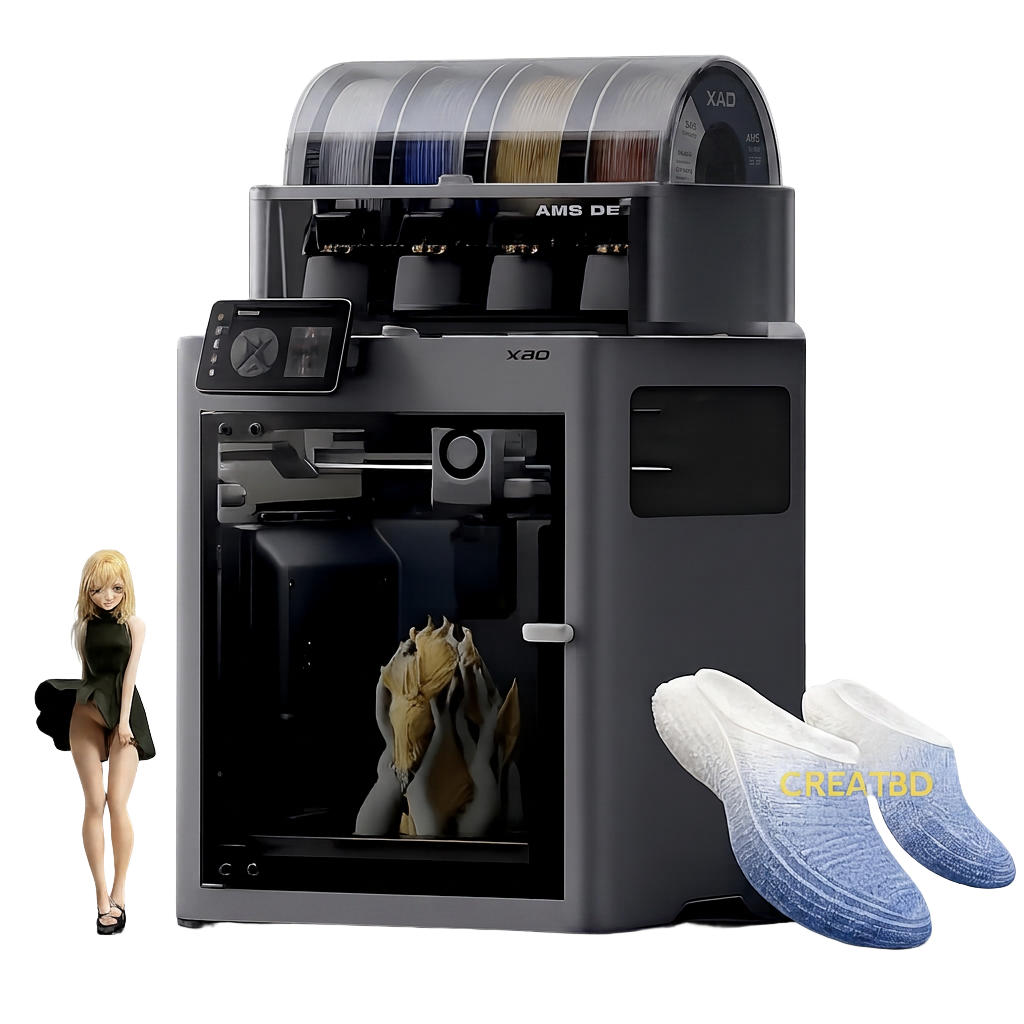 MAZOK 3D — professional printer and printed objects